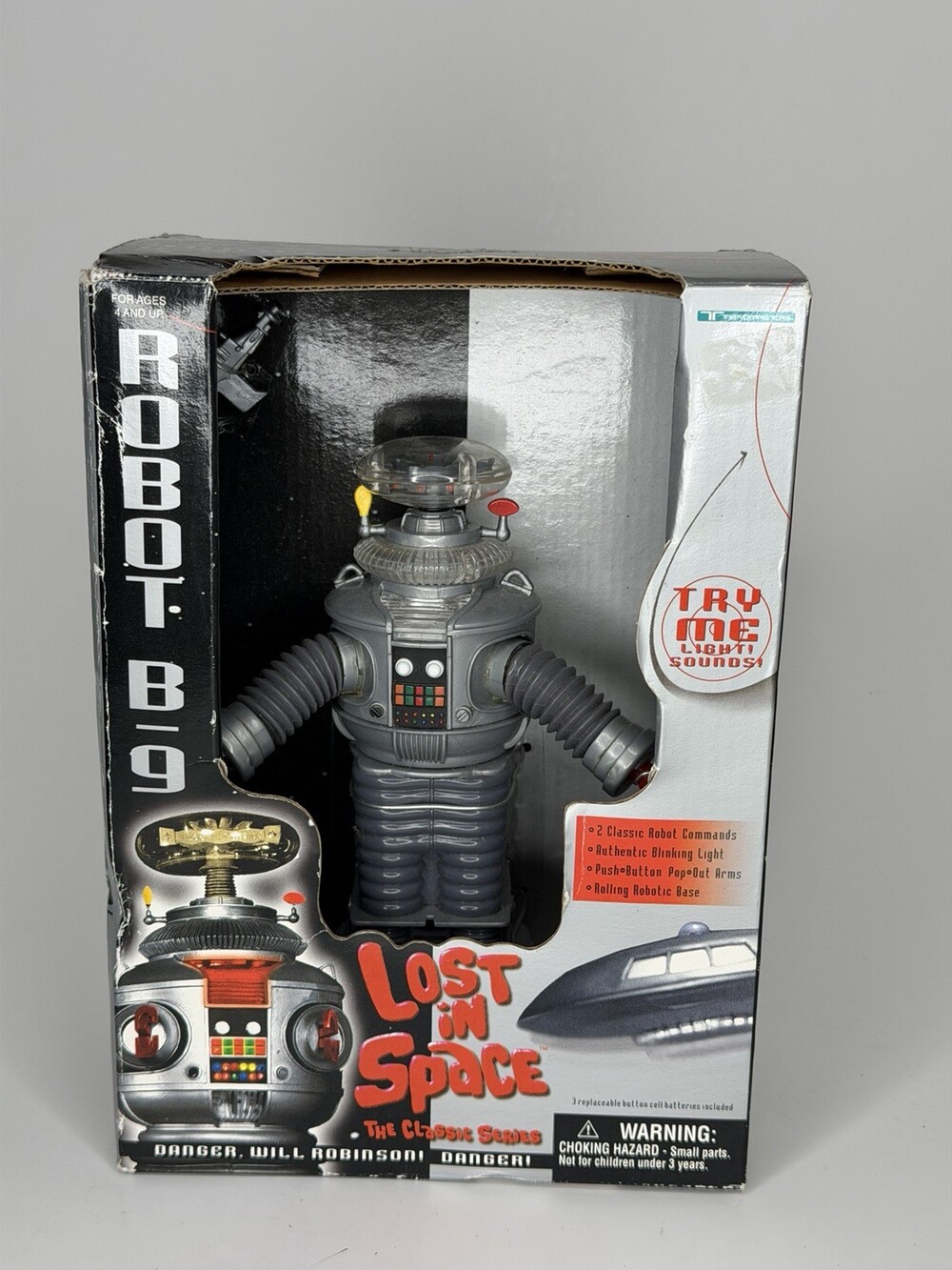 Vintage LOST IN SPACE Robot B-9 Trendmasters 1997 NIB